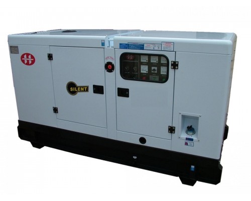 Газовый генератор 100 кВт АМПЕРОС АГ 100-Т400 в кожухе с автозапуском + АВР