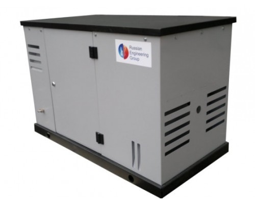 Газовый генератор 10 кВт REG HG12-230 с автозапуском + АВР